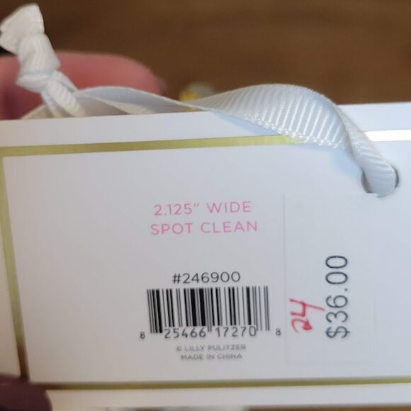 Lilly Pulitzer Embellished Slim Knot Headband in Resort White – NWT - Picture 4 of 4